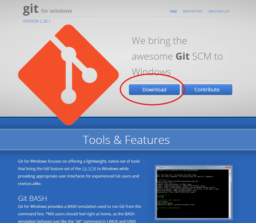 Gitのダウンロード&インストール方法